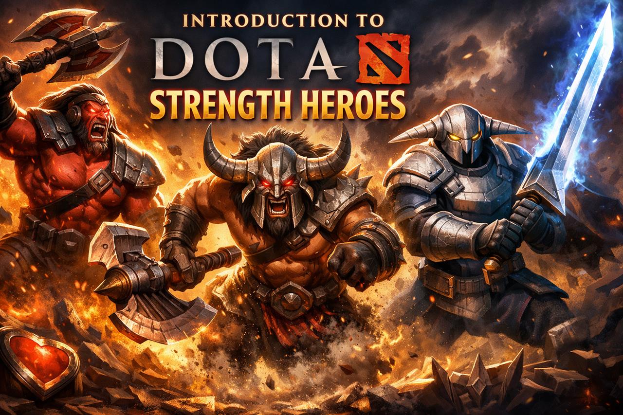 Introduction to dota 2 strength heroes