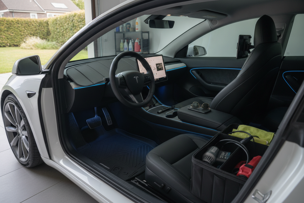 Gør din køreoplevelse komplet med det bedste Tesla Model 3 tilbehør